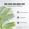 VEVOR Artificial Palm Tree, 5 FT Tall Faux Plant, Secure PE Material & Anti-Tip Tilt Protection Low-Maintenance Plant
