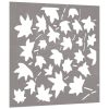 Patio Wall Decoration 21.7"x21.7" Corten Steel Maple Leaf Design