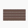 2FT Patio Deck Tiles, DIY Module Interlocking Decking Tiles Floor Tile