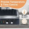 Commercial Corn Dog Waffle Maker, Professional Hotdog Intelligent Waffle Maker, Non-Stick French Muffin Waffle Iron Machine 110V 1550W for Home