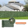 VEVOR Ivy Privacy Fence, 39 x 98 in Artificial Green Wall Screen, Greenery Ivy Fence with Strengthened Joint