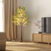 5.9ft Lighted Artificial Olive Tree with LED Fairy Lights with LED Fairy Lights for Garden Patio Front door Party Indoor Outdoor Decor