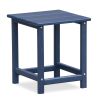 Folding Outdoor Adirondack Chair Set of 2 and Table Set,HDPE All-weather Folding Fire Pit Chair