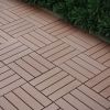 Plastic Interlocking Deck Tiles,44 Pack Patio Deck Tiles,12"x12" Square Waterproof Outdoor All Weather Use