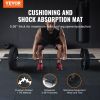 VEVOR 12 PCS 0.56" Thick Gym Floor Mats, 24"x24" EVA Foam & Rubber Top Interlocking Workout Mats with 48 sq.ft Coverage
